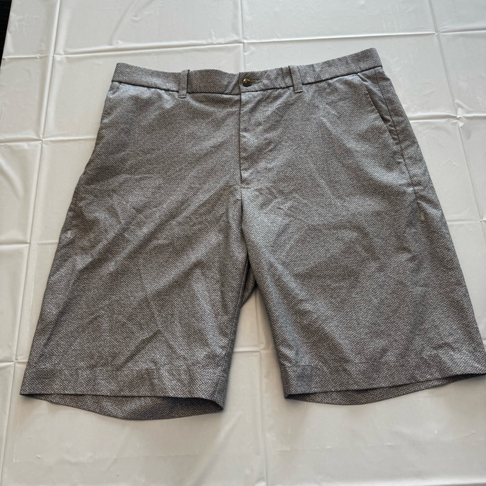 Callaway Gray Flat Front Shorts Lightweight Casual